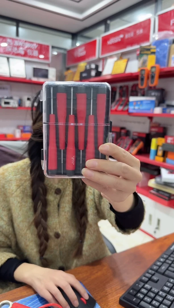 拓利亚SD061004（十）6件精密螺丝批组套