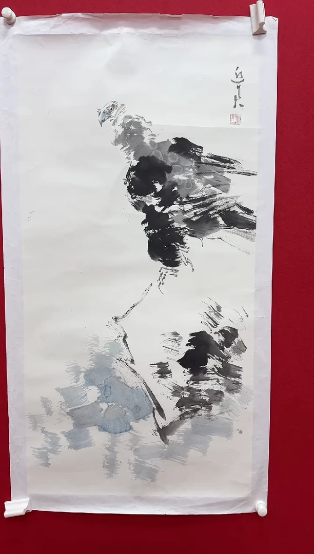 国画z天津人美-邢近君国画8平尺