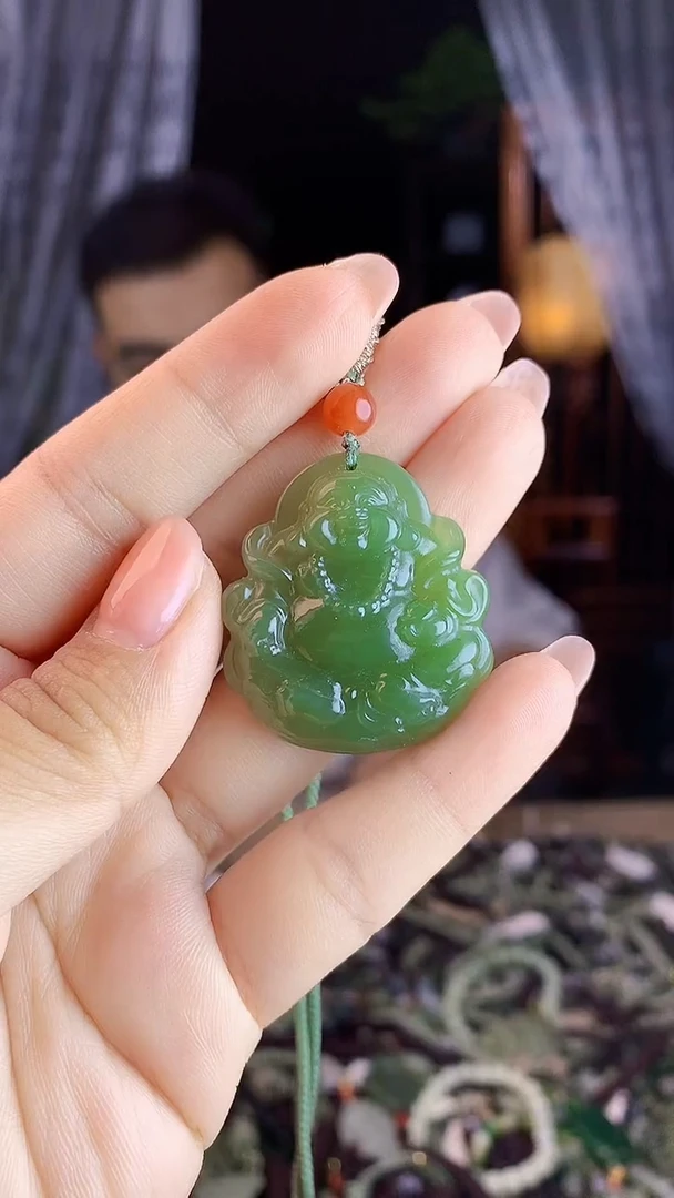 和田玉未镶嵌挂件多样性发货拍一发一