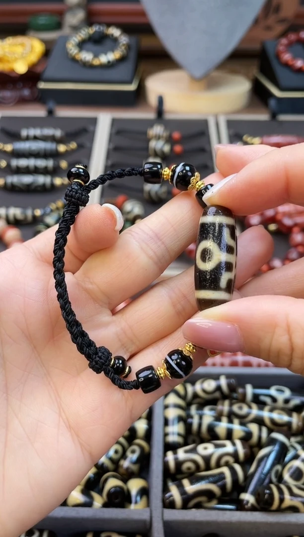 未镶嵌手链玛瑙/玉髓精品老料高油牙黄贵人防伪标手链