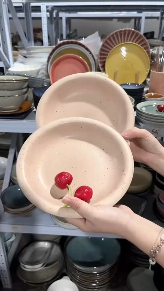 【闪购商品】瓷片外贸尾货瑕疵满20包邮X2 F4B粉色