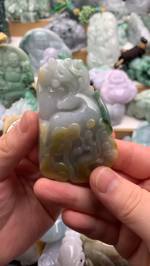 吊坠(不含链)未镶嵌翡翠1