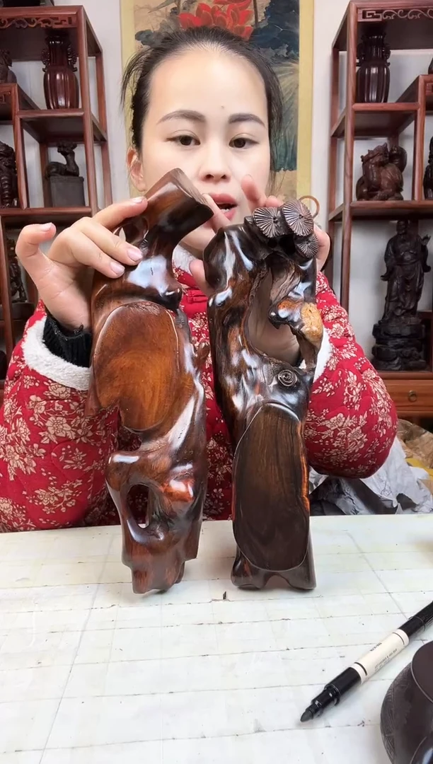 【闪购商品】香榧木臻宝工艺随行底座