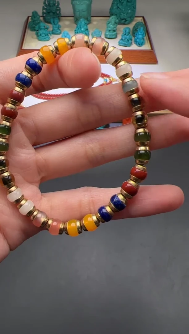 手串未镶嵌和田玉雷****～手串手串