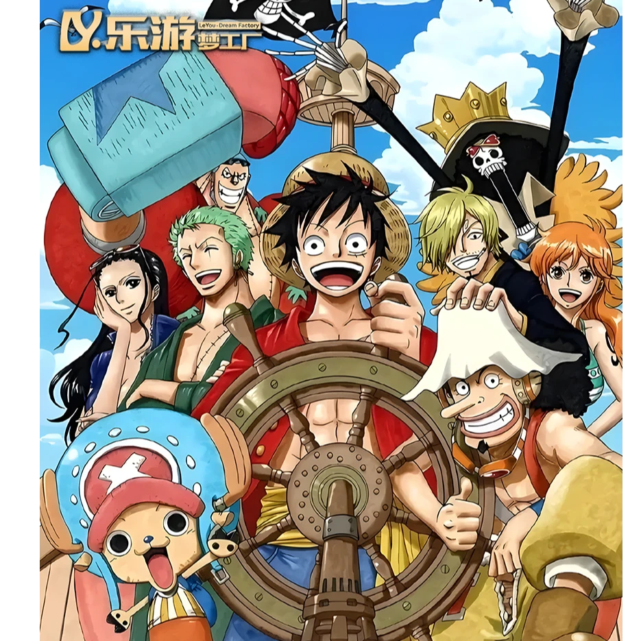 【乐游梦工厂】航海王色纸潮玩盲盒手办