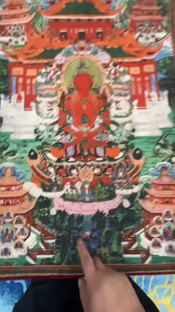 卷轴画唐卡16098