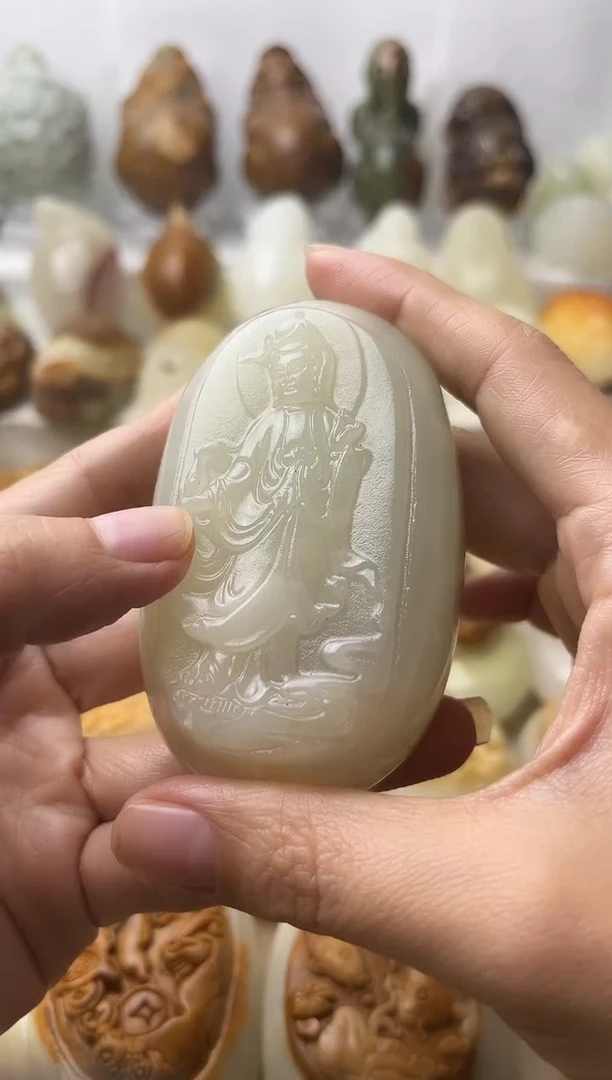 石材方解石棉纹正常不退换观音