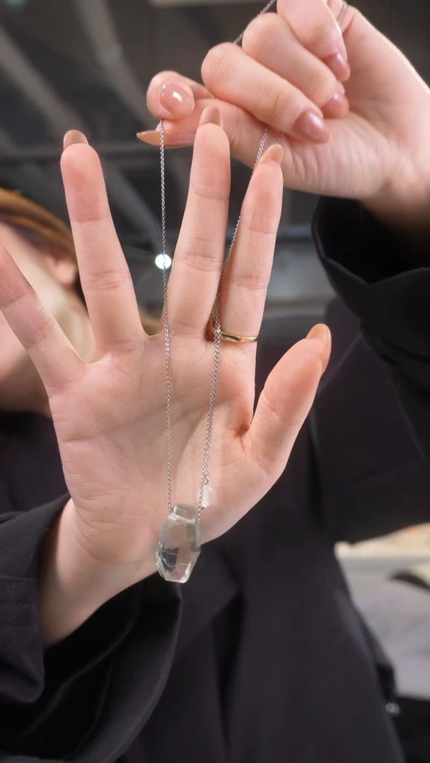 未镶嵌吊坠(赠链)水晶绿水晶