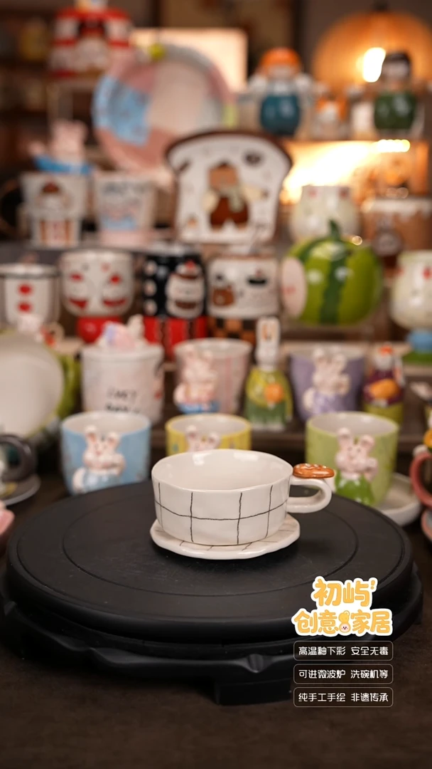 瓷初屿手工餐具套装