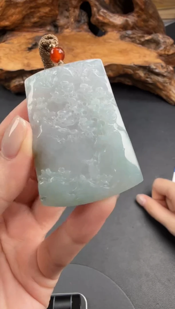 吊坠(不含链)未镶嵌翡翠翡翠饰品-71