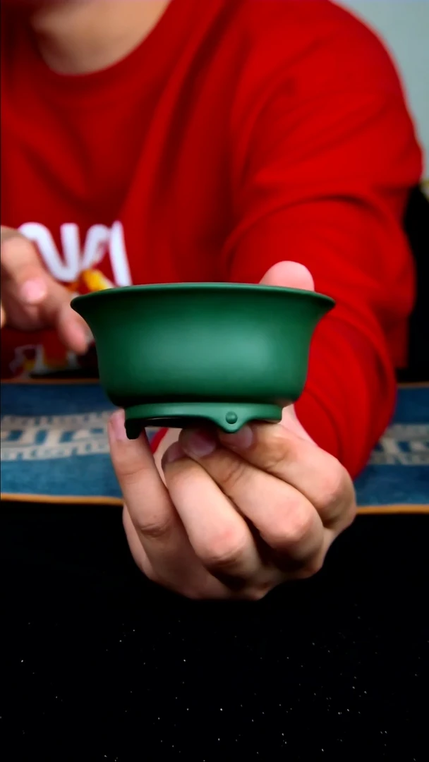 【闪购商品】紫砂花盆7.5*3.5内径紫砂花盆