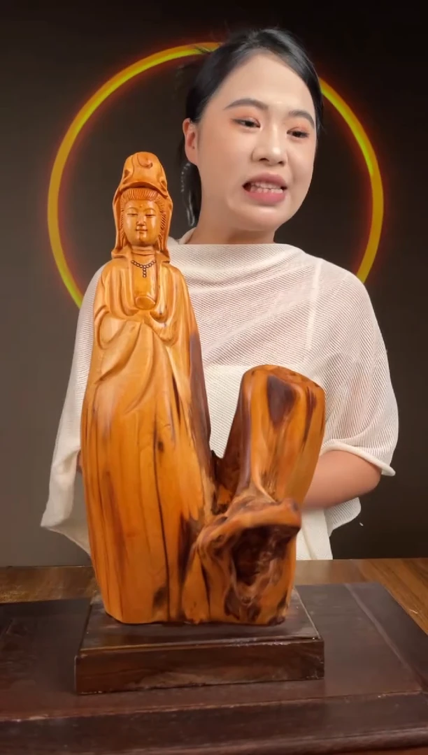 柏木（崖柏）手工摆件,先抢先得! 编号:21