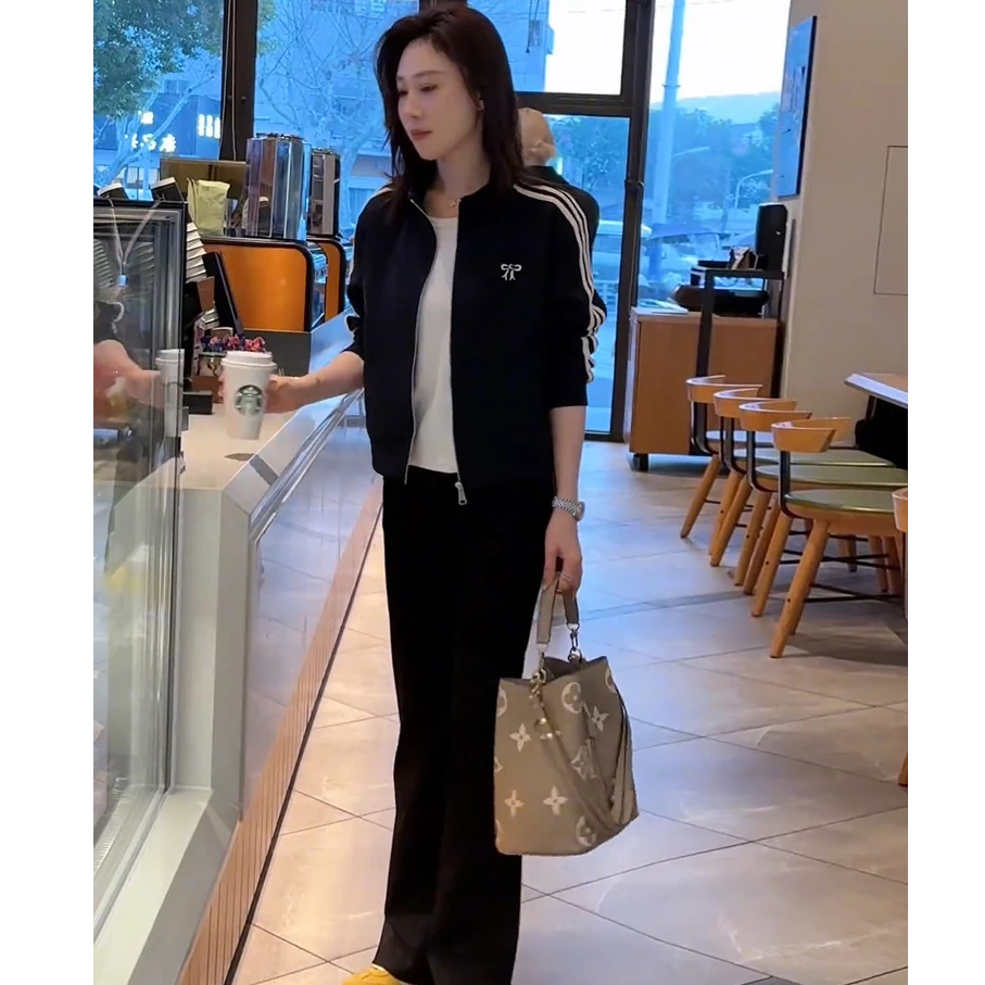 短款棒球服外套女装春季2025新款小个子时尚爆款休闲夹克开衫上衣