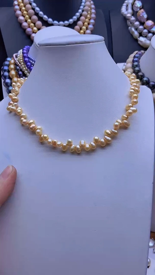 【闪购商品】淡水珍珠颈饰未镶嵌1