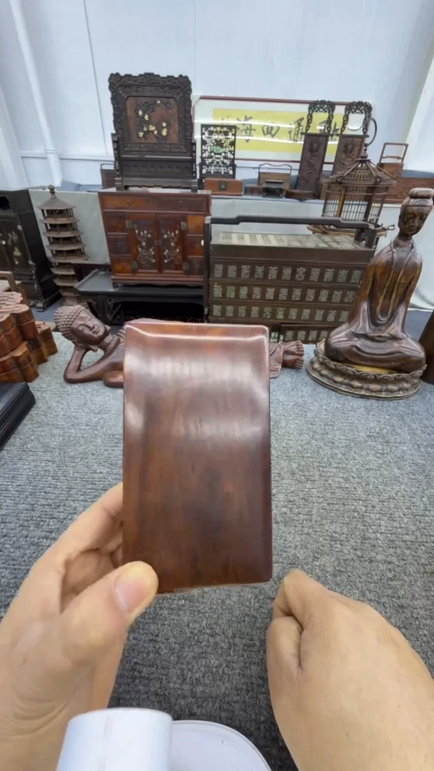 木顺***A文房盒（明清木器）