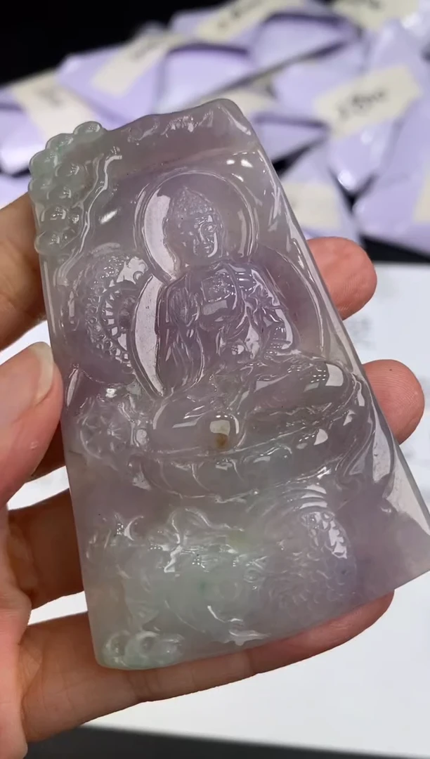 未镶嵌挂件翡翠303105      多人