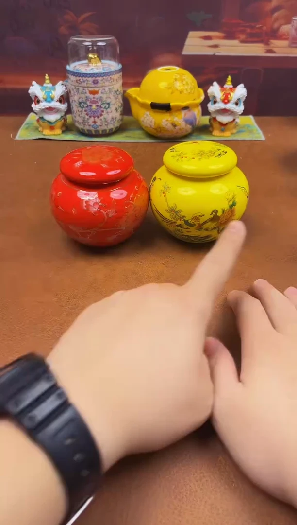 陶瓷茶具摆件旅行套组