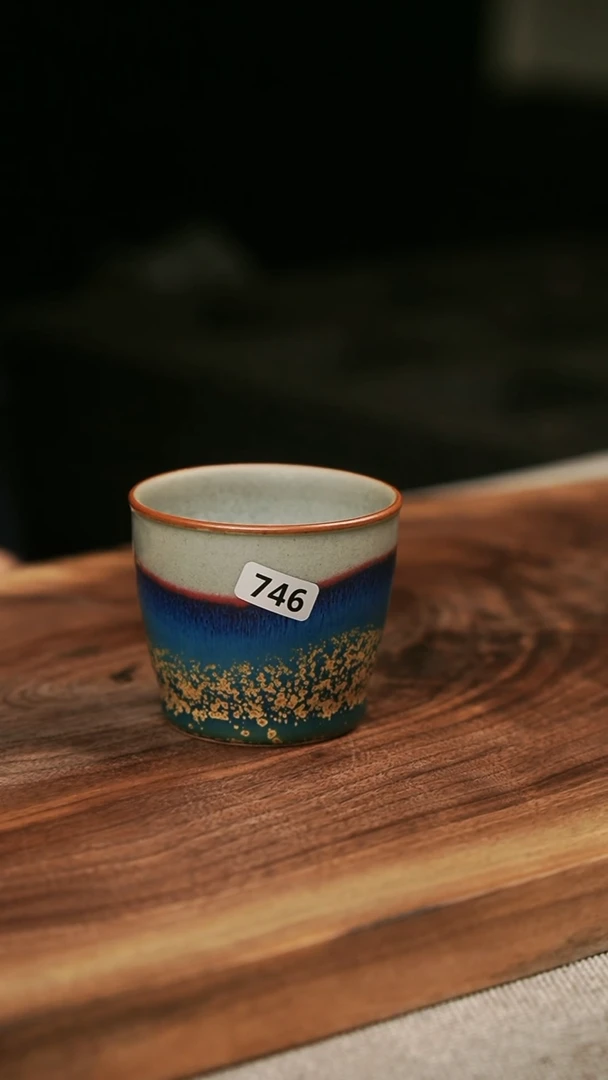 【闪购商品】瓷片钧瓷茶器茶具746
