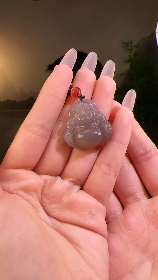 【闪购商品】和田玉颈饰未镶嵌佛公1085