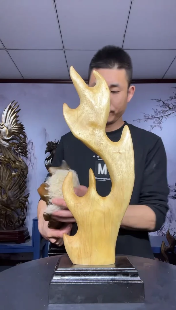 金丝楠木雕款半*多金丝楠木工艺品摆件