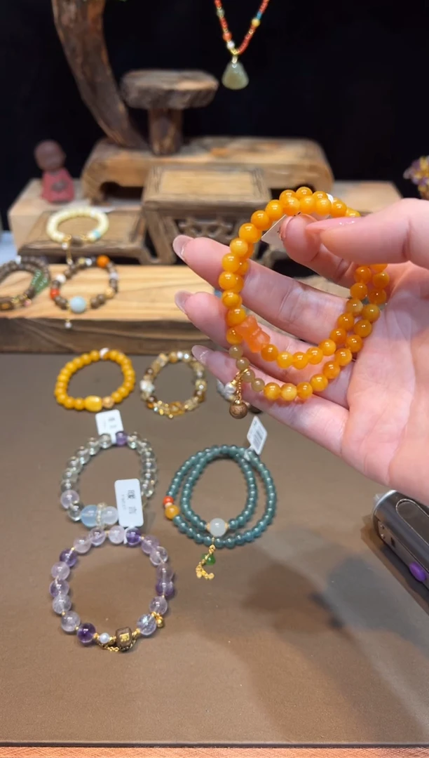 未镶嵌琥珀手饰手饰@@