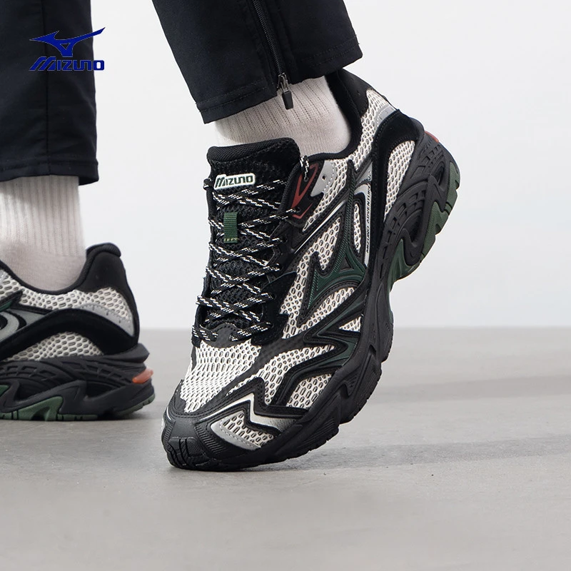 美津浓男鞋女鞋新款千禧复古做旧风老爹鞋跑步休闲鞋ADVENTURE V2