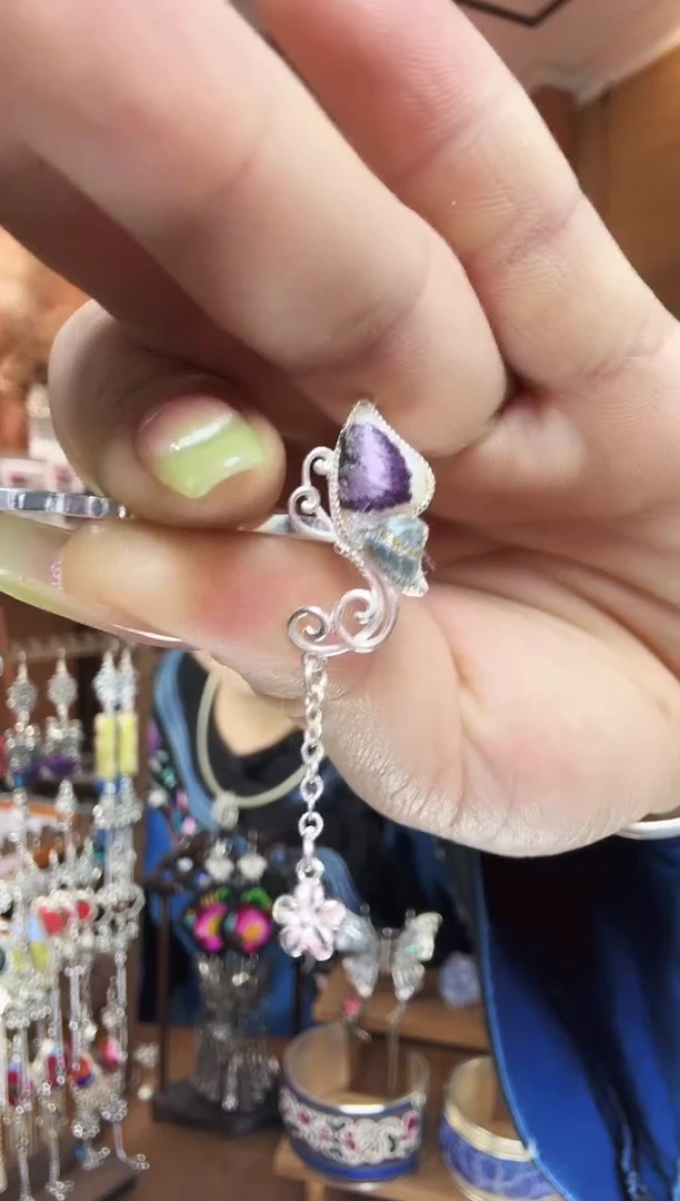 刺绣纯手工民族风夹子