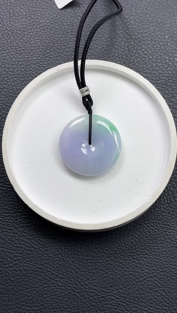 颈饰未镶嵌翡翠YM1085-3 平安扣