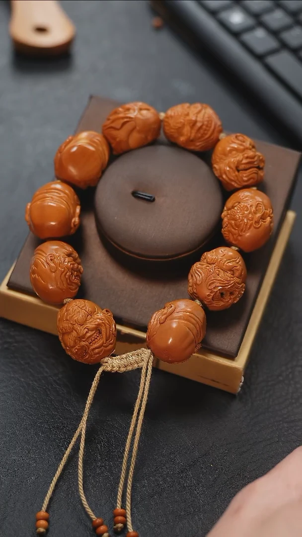 【闪购商品】橄榄核吊坠 梦梦精品核雕