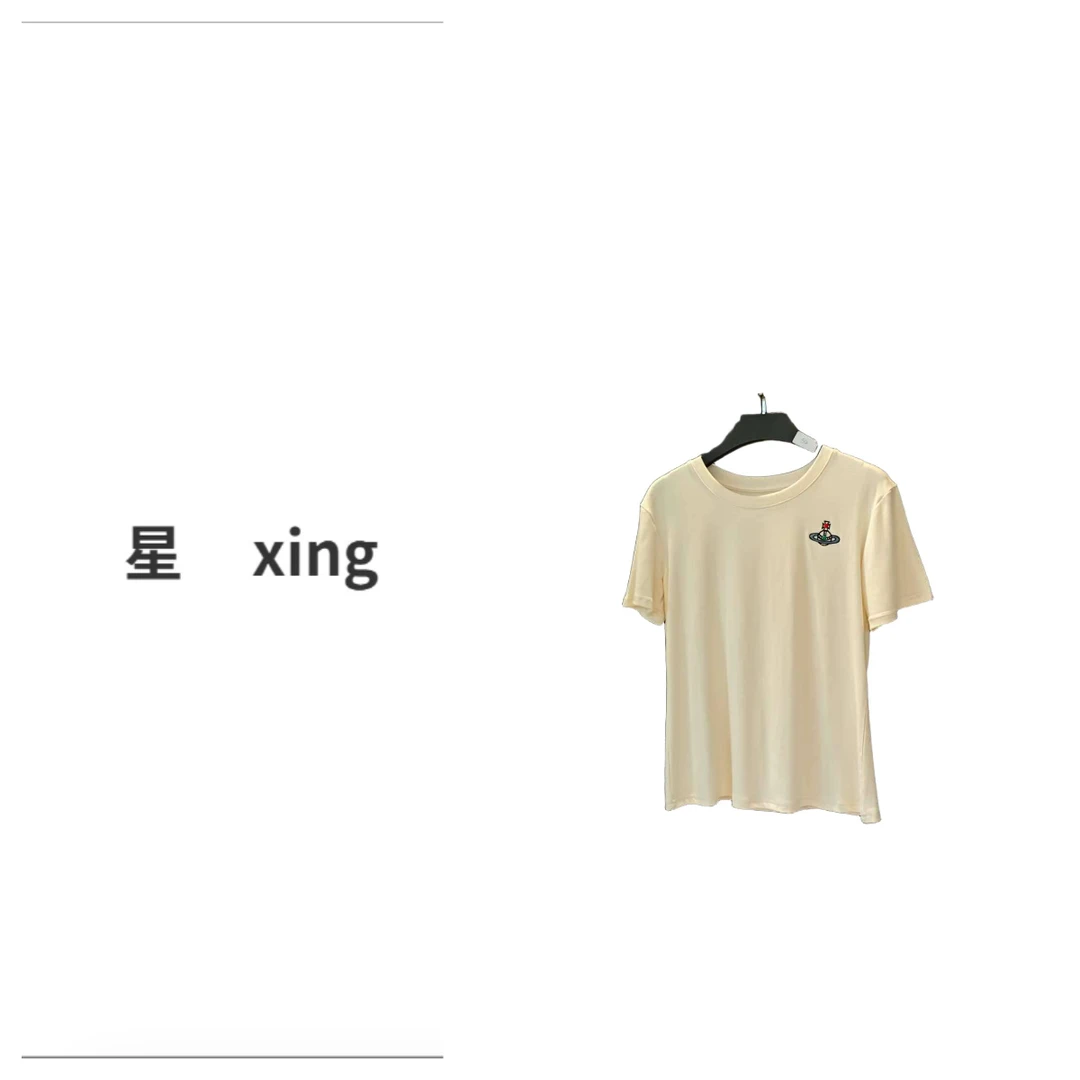 053土星春夏装时尚新款圆领套头T恤上衣52043