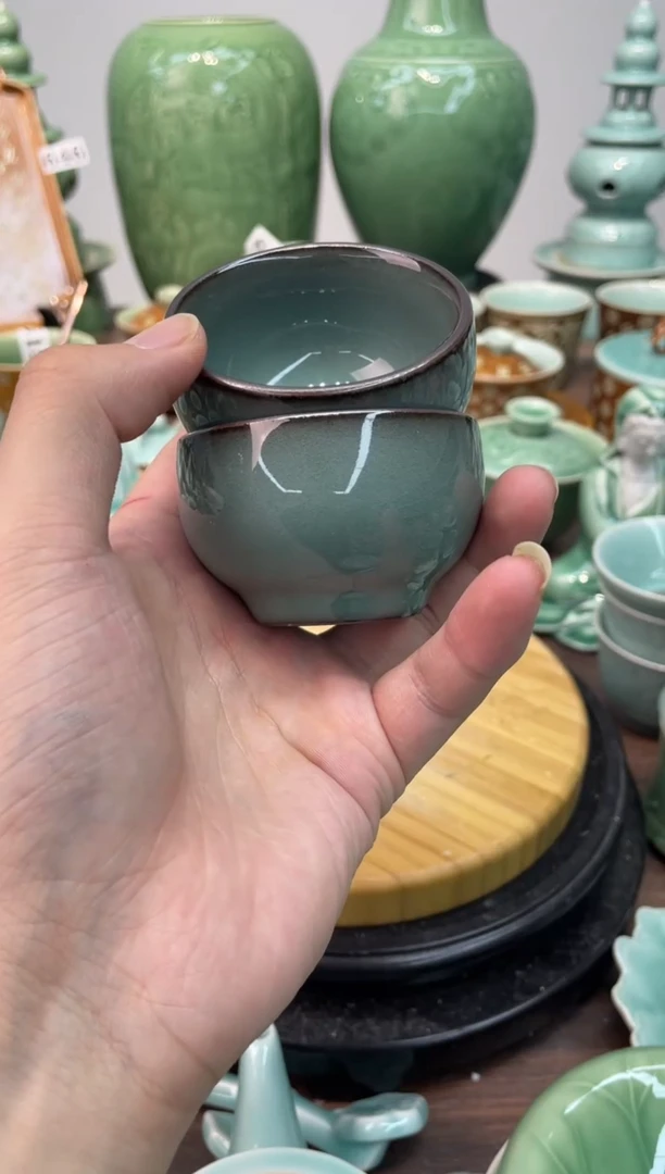 特价福利 微瑕 慧仙青瓷