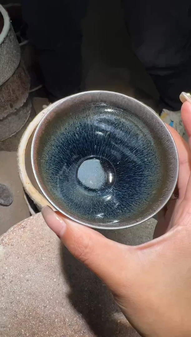 茶盏严柳忠龙窑柴烧54
