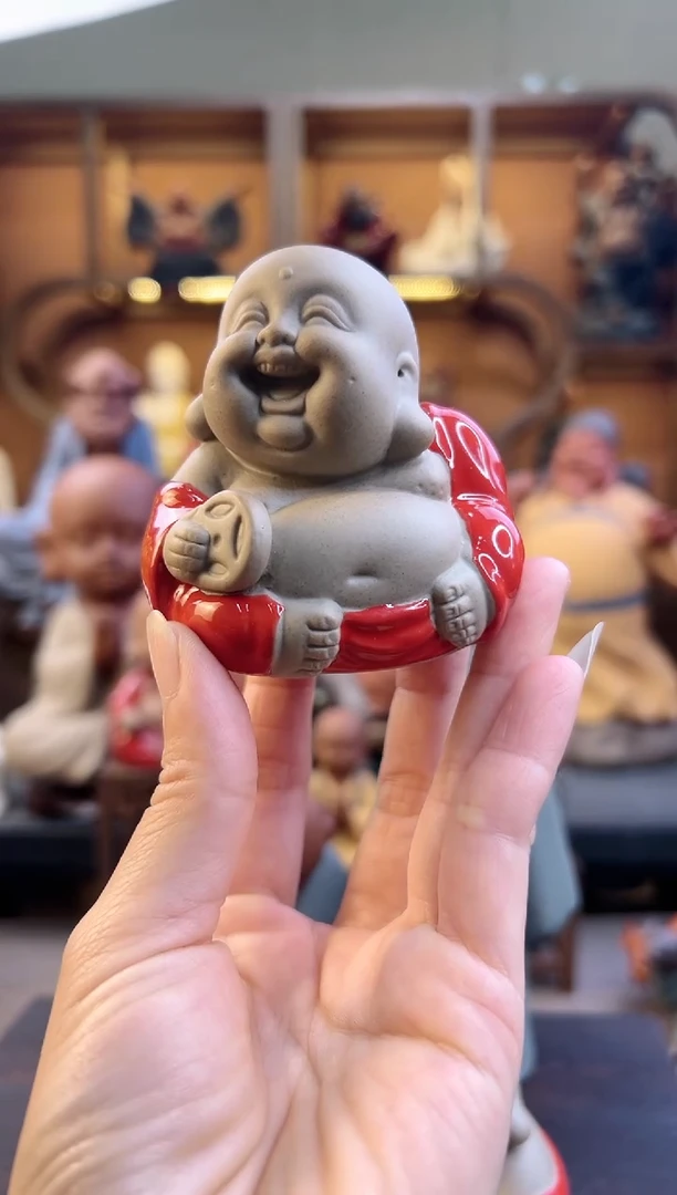 紫砂茶宠器闵茶宠摆件