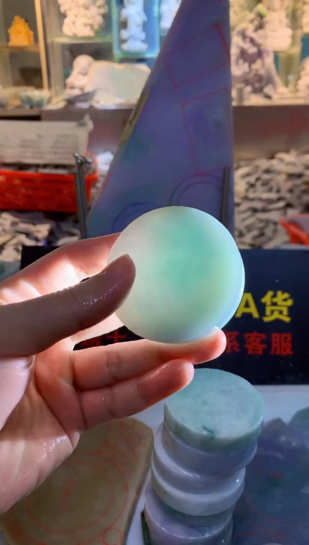 裸石翡翠0朗0翡翠珠宝随机发726