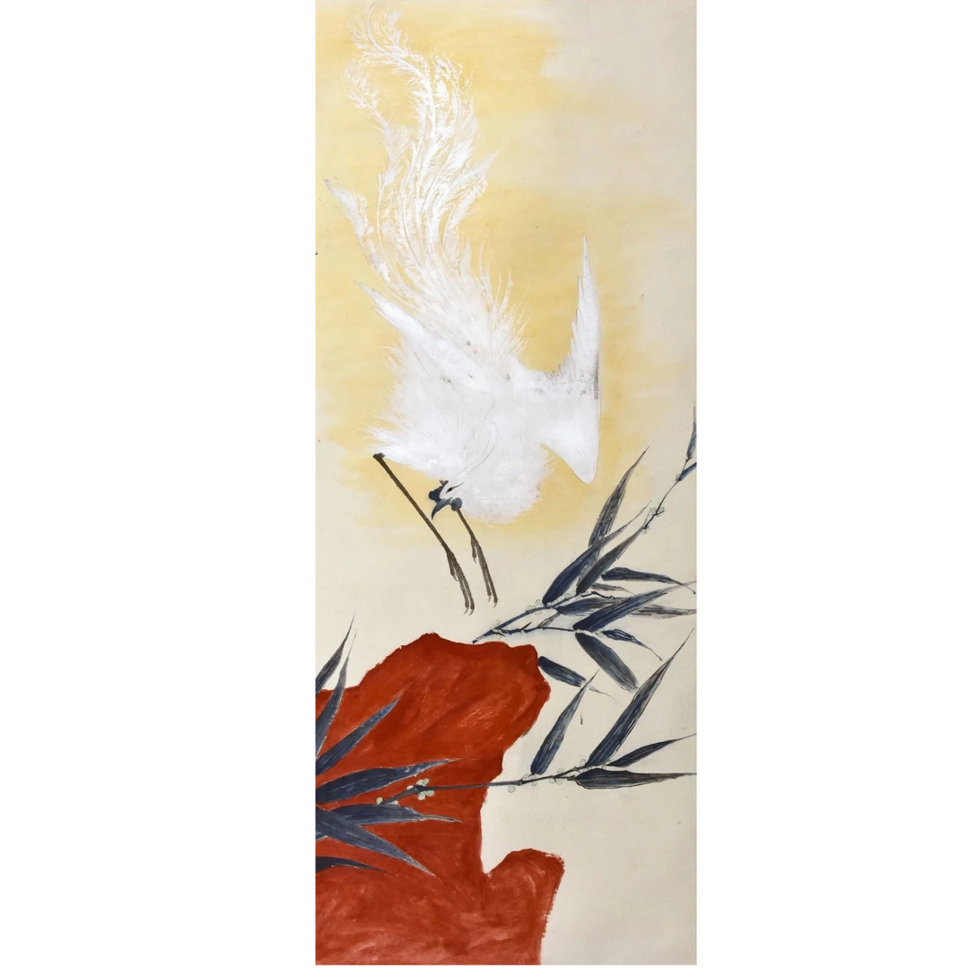 HM0406 仁风披丹冈 112×48.5cm 纸本立轴 4.8平尺