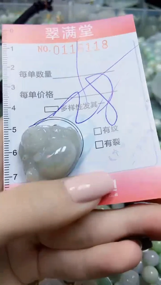 【闪购商品】翡翠颈饰未镶嵌闪购0116118多样性发其一