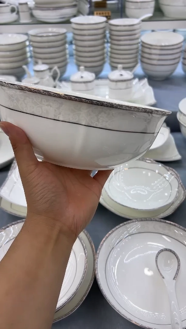 骨瓷 玲珑9金鼎1个送大勺一个