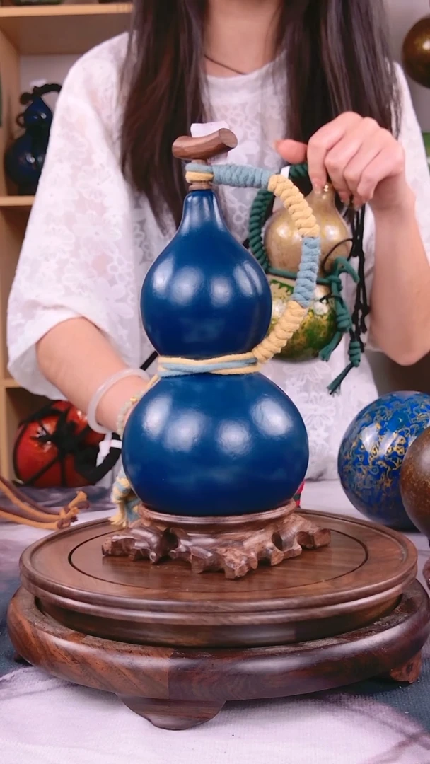 130大漆葫芦，送葫芦就是送福禄