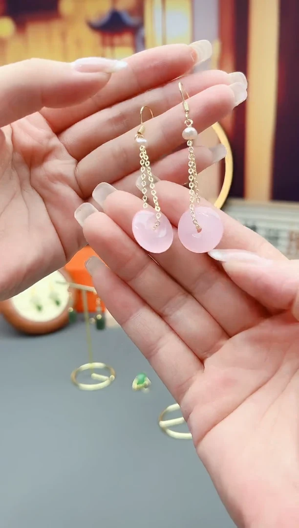 银S925镶嵌耳饰水晶225