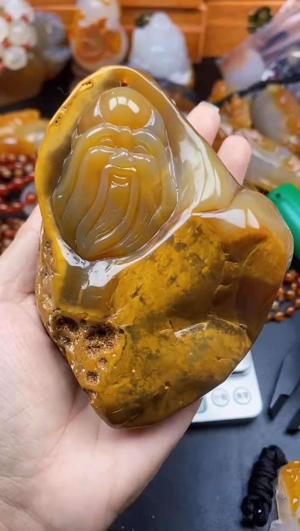 未镶嵌1玛瑙/玉髓左*亮ll