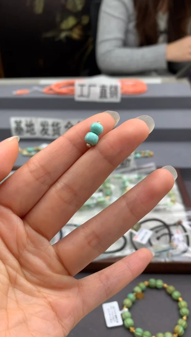 未镶嵌单珠南红玛瑙茜.B76