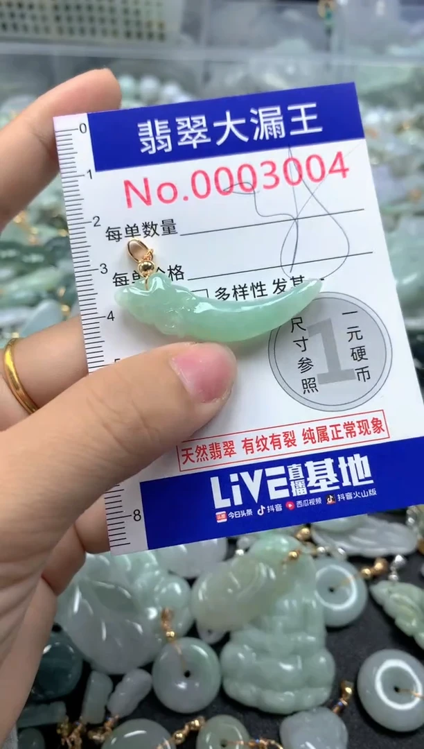 颈饰未镶嵌翡翠3004