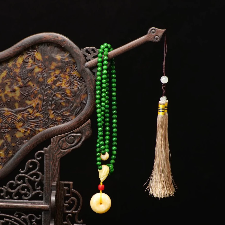 【专属链接】绿秋108平安扣脖挂吊坠