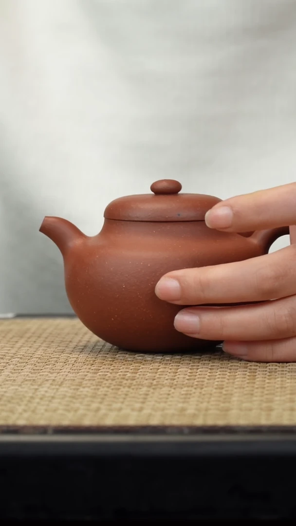 【闪购商品】紫砂茶壶降坡柿园220c