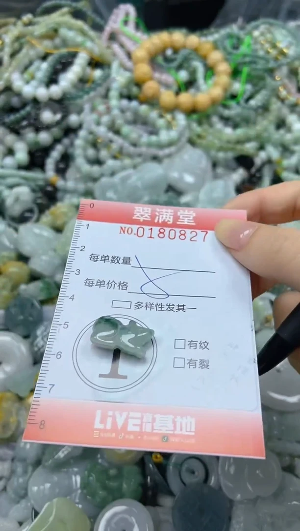 颈饰未镶嵌翡翠闪购0180827