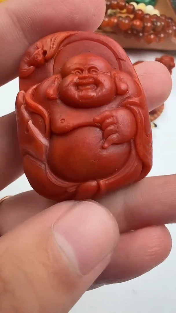 南红玛瑙未镶嵌吊坠(不含链)大*驴南红