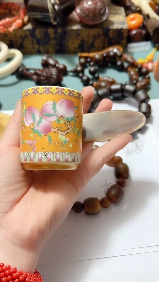 瓷片陶瓷杯子3254