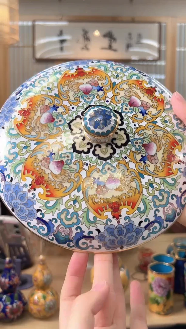 【闪购商品】精品仿古月亮罐JPYLG001白蓝