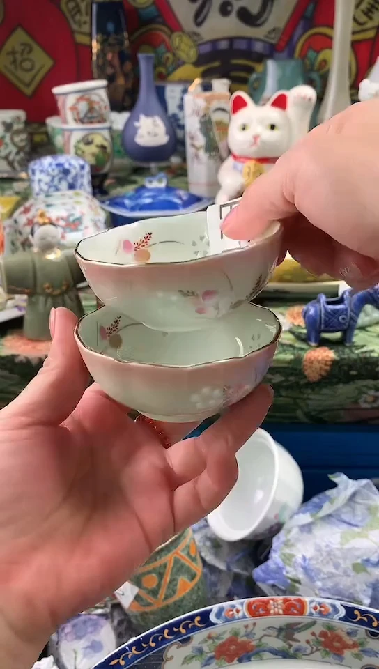 Z*j镰仓甄选瓷器满18包邮E217