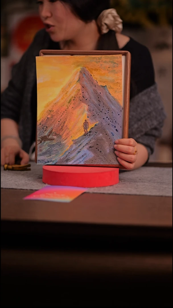 国画俏*意900--10寸 ss框 手写-带盒子-